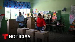 Cierre de urnas en una jornada electoral sin incidentes en República Dominicana | Noticias Telemundo