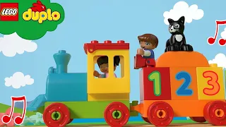 Learn Numbers - Number Train Song | Learning For Toddlers | Nursery Rhymes | LEGO Kids Songs