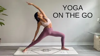 Day 2 - Morning Yoga On The Go | RISE & SHINE YOGA CHALLENGE ☀️