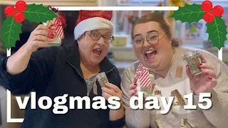 VLOGMAS DAY 15 | easy diy gift ideas| candy cane foot soak & everything but the bagel seasoning