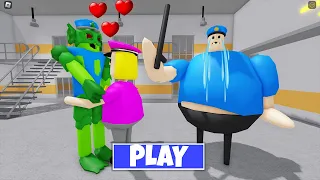 SECRET UPDATE | SWAMP MONSTER FALL IN LOVE WITH POLICE GIRL? OBBY ROBLOX #roblox #scaryobby