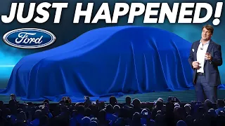 Ford CEO Announces 7 NEW Car Models For 2024 & SHOCKS The Entire Car Industry!