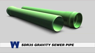 SDR-35 Gravity Sewer Pipe -  WaterworksTraining.com