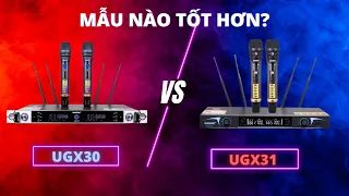 So sánh Micro Shure UGX30 Và Shure UGX31 - Mẫu nào sử dụng tốt hơn?