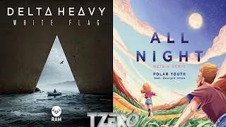 White Flag VIP VS All Night (Metrik Remix) - Delta Heavy VS Polar Youth [TZero Mashup]
