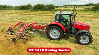 Raking Grass | Massey Ferguson 5470 | RK662