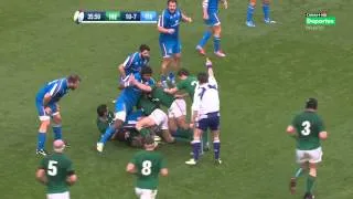 Ireland vs Italy - 08.03.14 - six nations rugby - HD