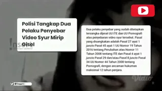 Kronologi Video Gisel menurut Polda Metro Jaya
