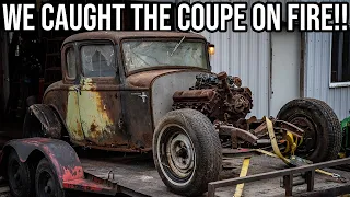 The Schroll 1932 Ford Coupe Did Not Want To Be Taken Apart!!