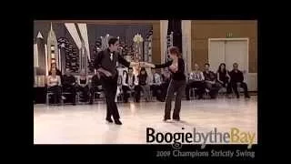 Michael Kielbasa & Melissa Rutz - 2009 Boogie by the Bay (BbB) - West Coast Swing Dance Champions SS