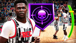 This BROKEN 6'6 BUILD w/ 93 DRIVING DUNK + 94 3PT RATING has REC PLAYERS TERRIFIED in NBA 2K24..