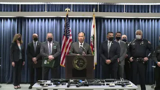 AG Bonta, Local Law Enforcement Announce Results of Firearms Sweep in Los Angeles County