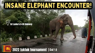 experiencing Sri Lanka's INSANE B-35 highway 🇱🇰| tuktuk tournament day 8