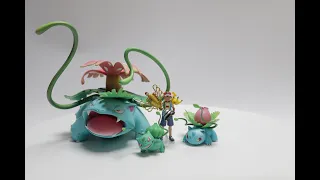 【MG】 Unboxing Bulbasaur, Ivysaur, Venusar  Pokemon Scale world 1/20 이상해씨, 이상해풀, 이상해꽃  포켓몬  스케일월드 리뷰