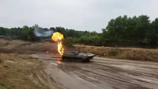 Tag der Technik 2016 - Mahlwinkel (panzer-power.de) - BMP incl. Pyrotechnik