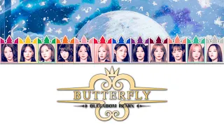 LOONA (이달의 소녀) - "Butterfly" (STUDIO Version - Queendom 2) - Color Coded Lyrics (가사) [Han/Rom/Eng]