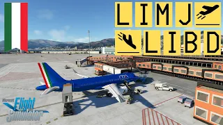 TOUR ITALY #22 PARTE 1 - [LIMJ] GENOVA ✈ [LIBD] BARI | MSFS2020