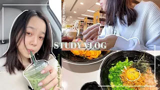 STUDY VLOG | a VERY productive week in my life (ib exams, note-taking, libraries) 🌷