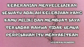 Keberanian menyelesaikan sesuatu adalah kelebihan yang kamu miliki #tarot #generalreading