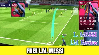 iconic moment L.Messi 100 🔥 Rated Review🔥 insane free card Pes 2021 Mobile