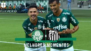 Palmeiras 3 x 2 Santos  - Melhores Momentos - Paulista 06/05/2021