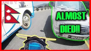 I ALMOST DIED | KTM DUKE 200 | DEADLY CLOSE CALL