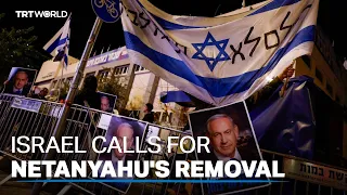 Calls for Israeli PM Benjamin Netanyahu to resign mount