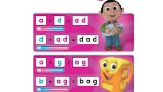 Oxford Phonics World student book level 2 - short vowels - disc1 - unit2 - short a - ad ag - dad bag