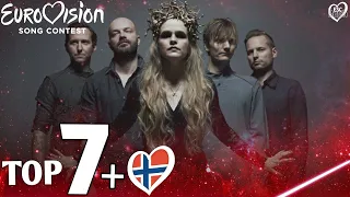 Eurovision 2024 - My Top 7 (NEW: 🇳🇴)