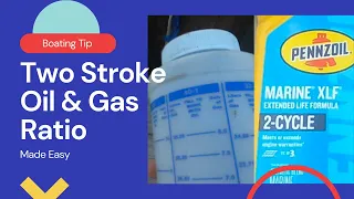 Correct Way To Mix Gas and Oil | Two Stroke Oil & Gas Ratio