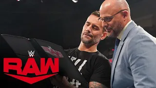 FULL SEGMENT - CM Punk comes face-to-face with Rollins in brand decision: Raw, Dec. 11, 2023