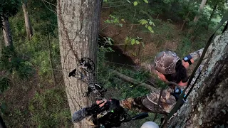 10 Yard Shot From A Saddle: Self Filmed Deer Hunt