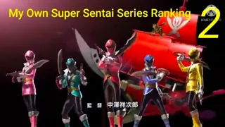 My Favorite Super Sentai スーパー戦隊 Ranking List 45 Anniversary (Read description)