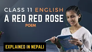 A Red, Red Rose Summary in Nepali | Class 11 English Literature | NEB Exam Preparation