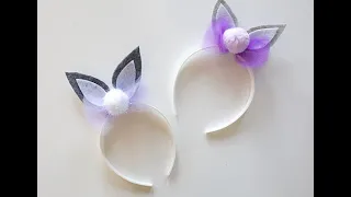 DIY Bunny Headband