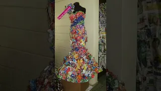 Weird Dresses Made Out Of Recycled Materials