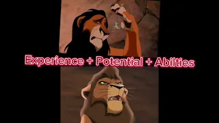 Scar Vs Kovu (Base) Lion king