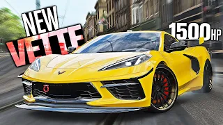 Forza Horizon 4 - NEW 1500HP C8 Corvette Stingray Customization!