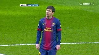 Lionel Messi vs Real Madrid (Away) 2012-13 English Commentary HD 1080i