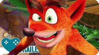 CRASH BANDICOOT N. SANE TRILOGY Trailer (2017) Crash Bandicoot Trilogy PS4 Game