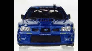 Лучшая модель среди игрушек. Subaru Impreza WRC 2007 Kinsmart 1/36