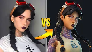 TOP 100 THICC FORTNITE SKINS in REAL LIFE!! (100% Similarity)