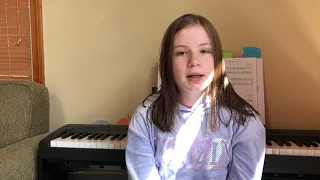 Anna’s April 2020 Piano Recital