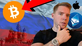 BITCOIN GEARING UP FOR MASSIVE MOVE + RUSSIA ADOPTING CRYPTO!!!