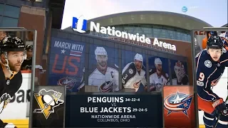 Penguins @ Blue Jackets (2/18/2018)