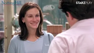 Notting Hill | "I'm Just A Girl" Julia Roberts Scene | Watch Now on STARZPLAY | ستارزبلاي