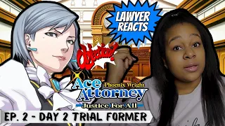 Real Lawyer Reacts to Phoenix Wright: Ace Attorney JFA | Ep 2 Day 2 Trial Former Reunion & Turnabout