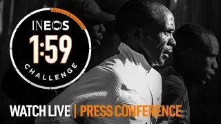 Eliud Kipchoge LIVE - INEOS 1:59 Challenge Pre-Event Press Conference