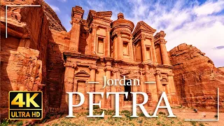 Ancient Petra Jordan 4K Video Ultra HD | Cinematic Travel Video | Virtual Tour