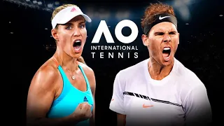 AO international Tennis 1st time playing